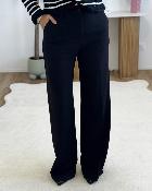 Pantalon à pince noir