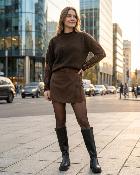 Pull Tifanny chocolat