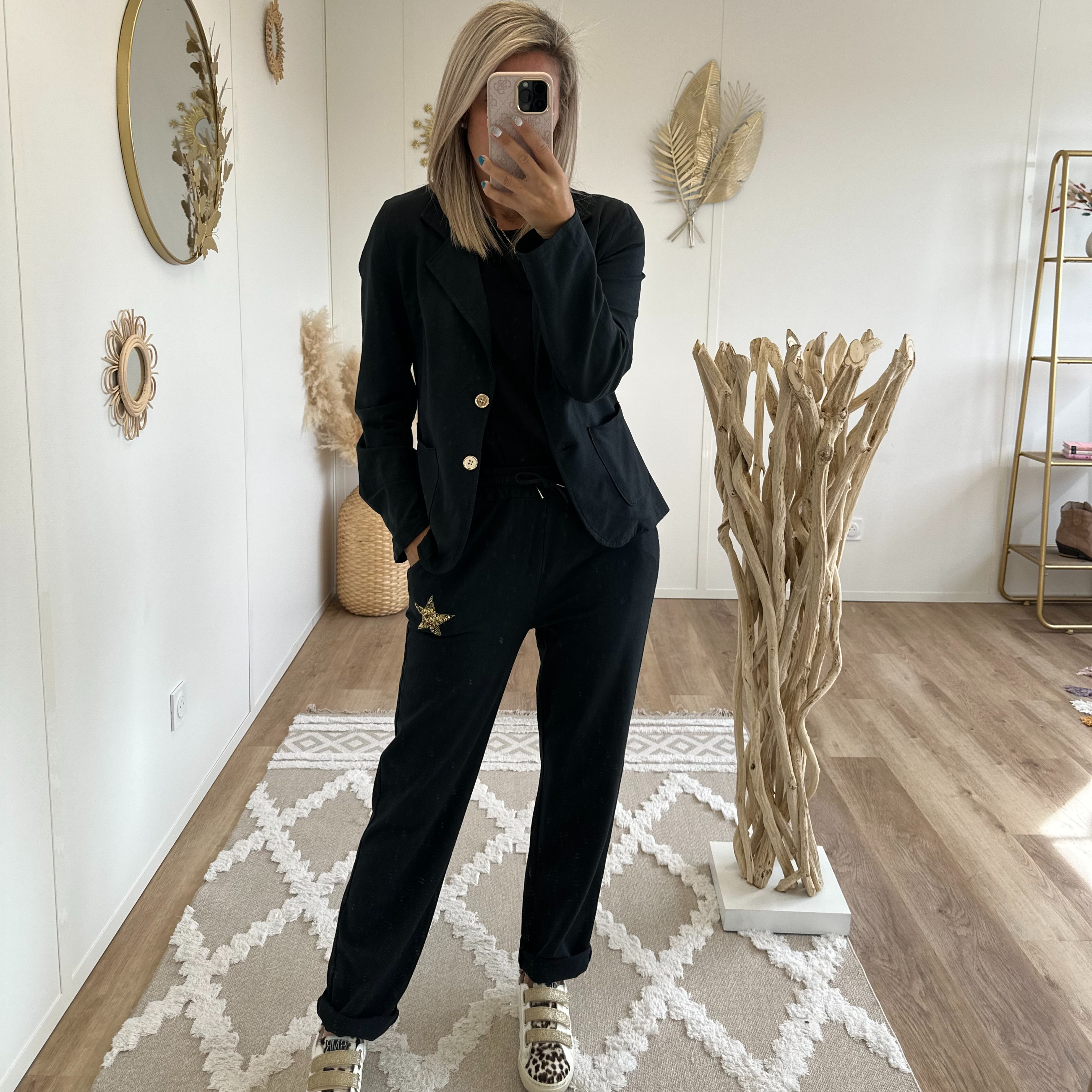 Ensemble rive droite noir