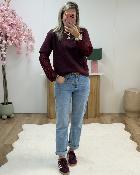 Pull Tifanny bordeaux
