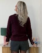 Pull Elsa bordeaux