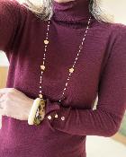 Pull Solene bordeaux