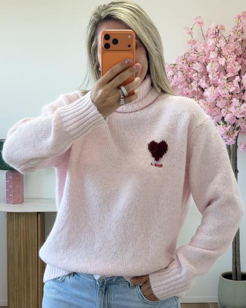 Pull Sabine rose