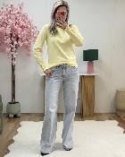 Pull Flavie jaune