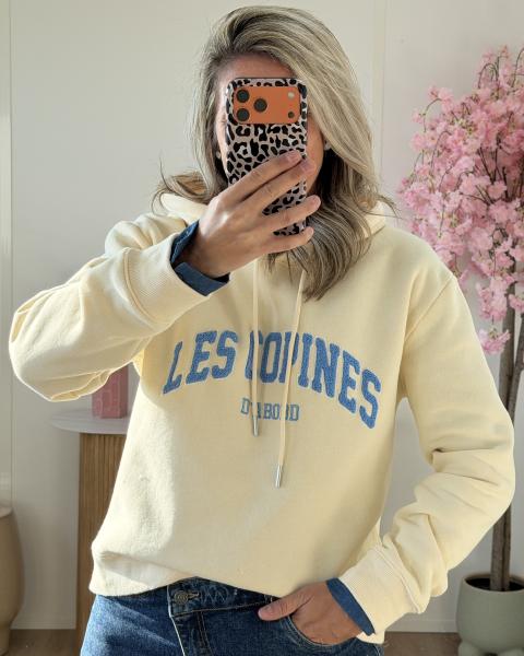 Sweat les copines d abord écru