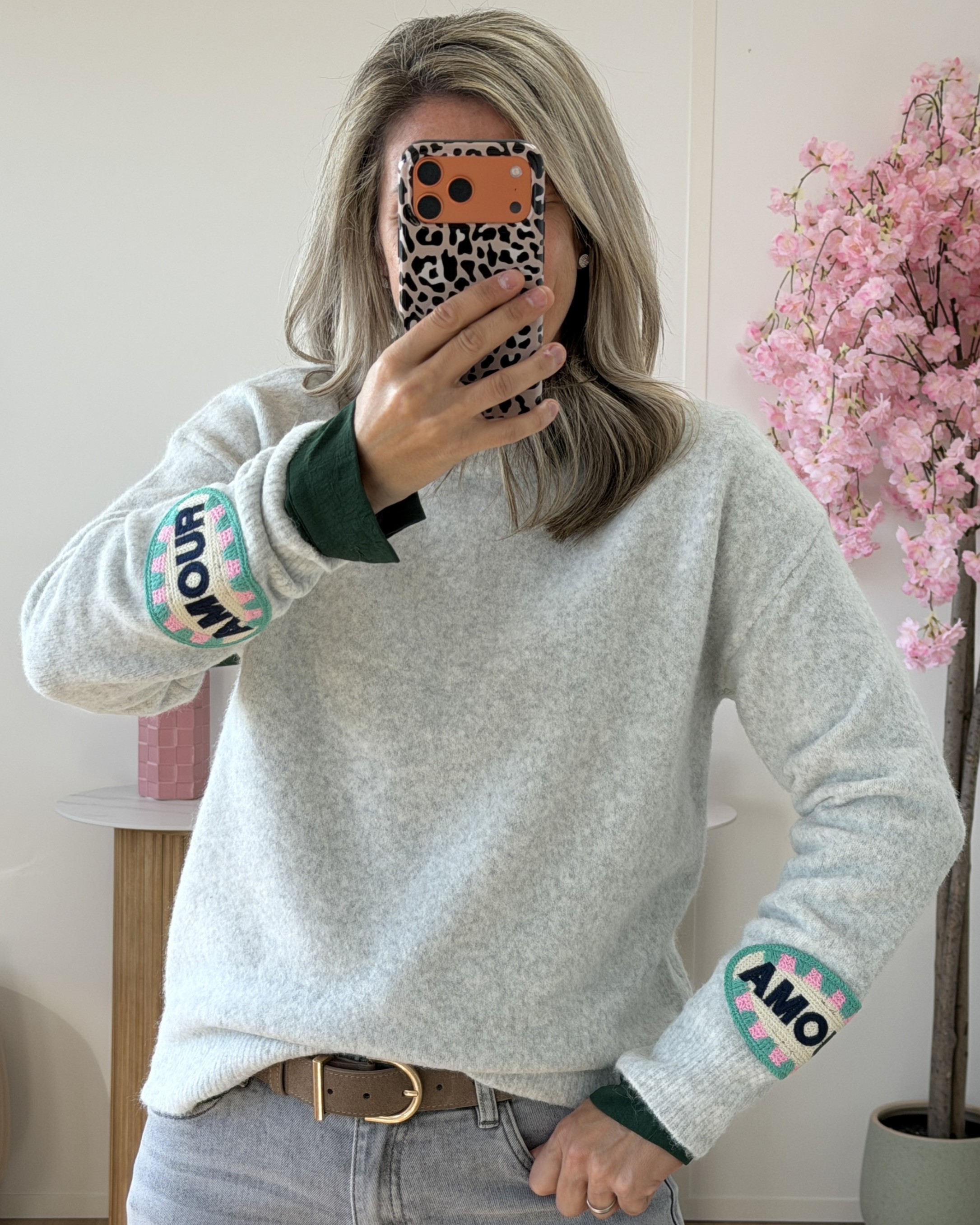 Pull Shayne gris