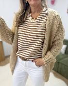 Gilet Lea beige