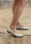 Ballerines dorées