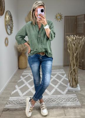 Blouse Jennifer kaki