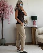 Panta jogg beige