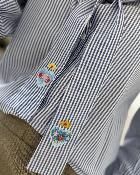 Chemise à lavallière 