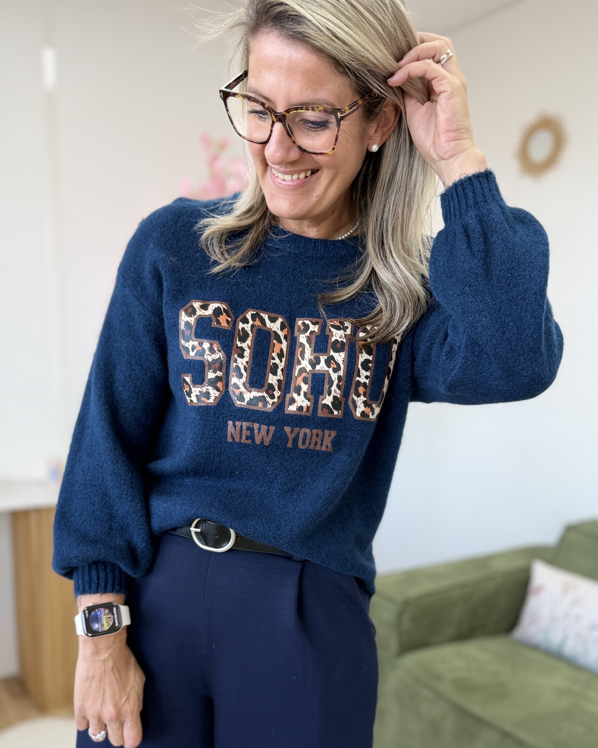 Pull Anouk marine (du 34 au 40)