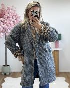 Manteau Lana gris foncé