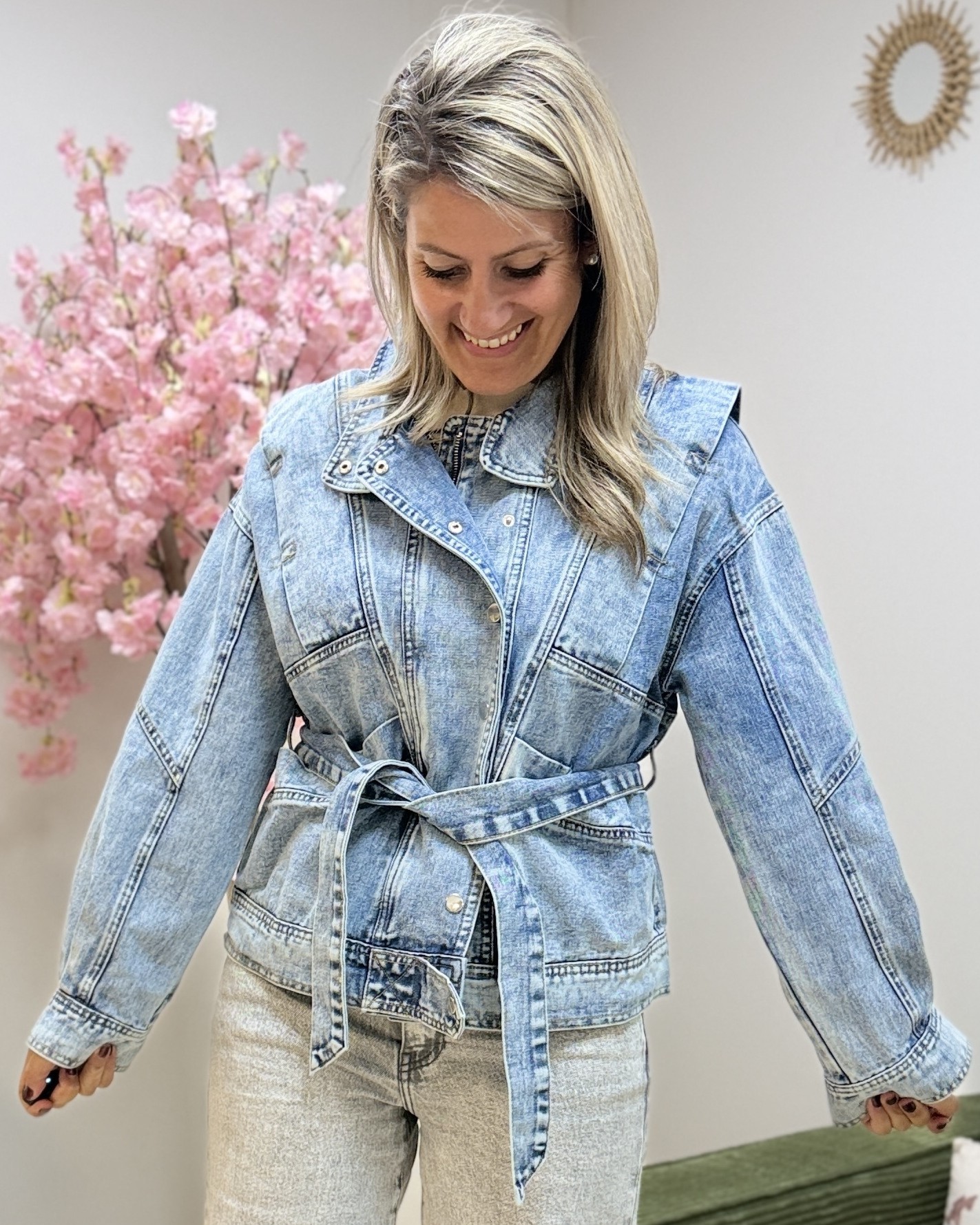 Veste en jeans Sarah
