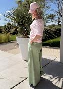 Pantalon Fiona vert