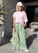 Pantalon Fiona vert