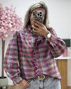 Chemise Magdalena violet