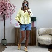 Blouse Jonathan jaune rose