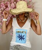 Debardeur Ibiza bleu
