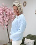 Pull bijoux ciel