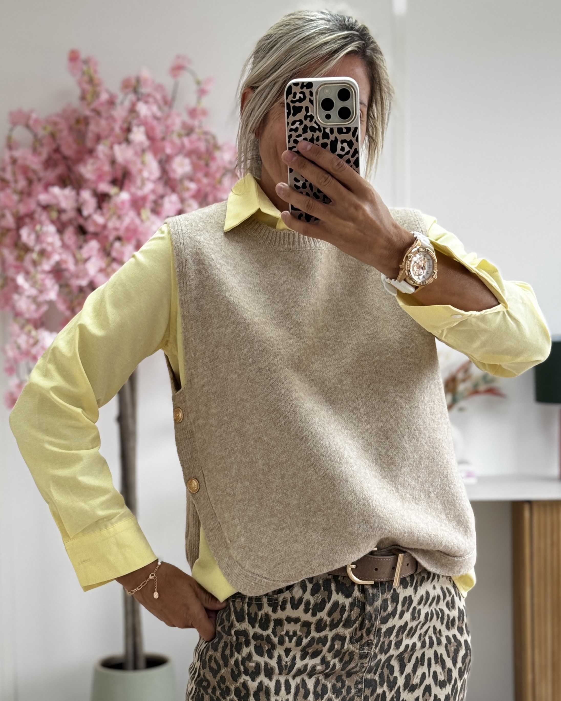 Pull Margaux beige