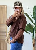 Tee shirt Enora choco