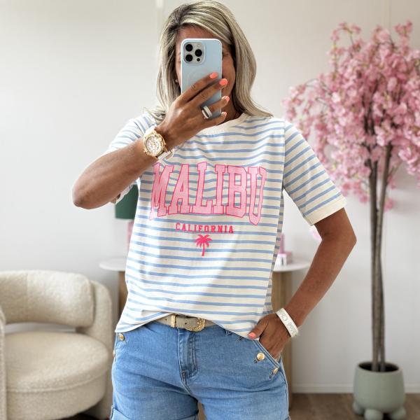Tee shirt Britney bleu