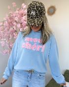 Sweat mon cheri bleu