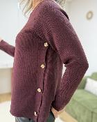 Pull Vadim bordeaux