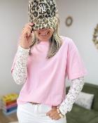 Tee shirt Danaé rose