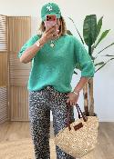 Pull Garance vert