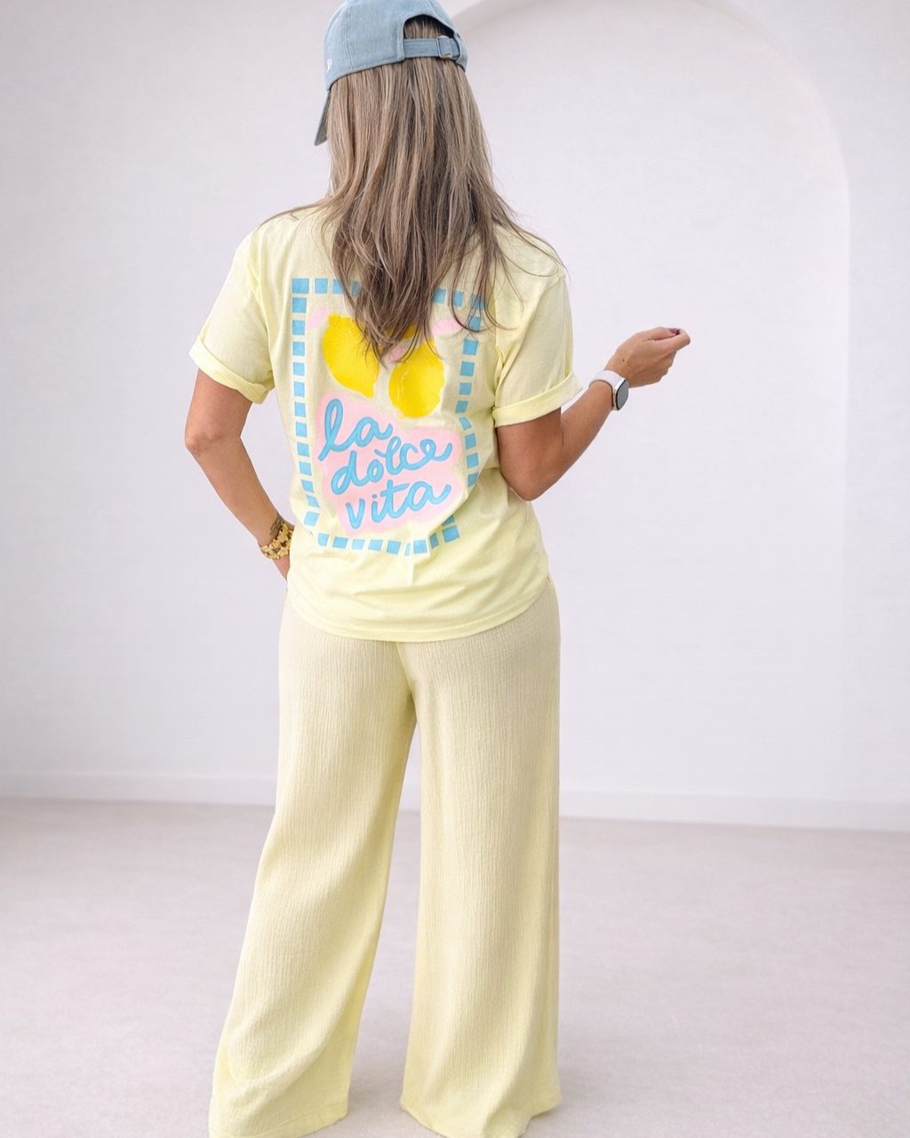 Tee shirt dolce vita jaune