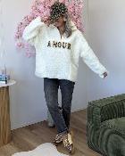 Pull camionneur pilou amour