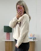 Pull H beige