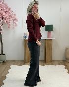 Gilet Courtney bordeaux