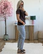 Tee shirt Brown