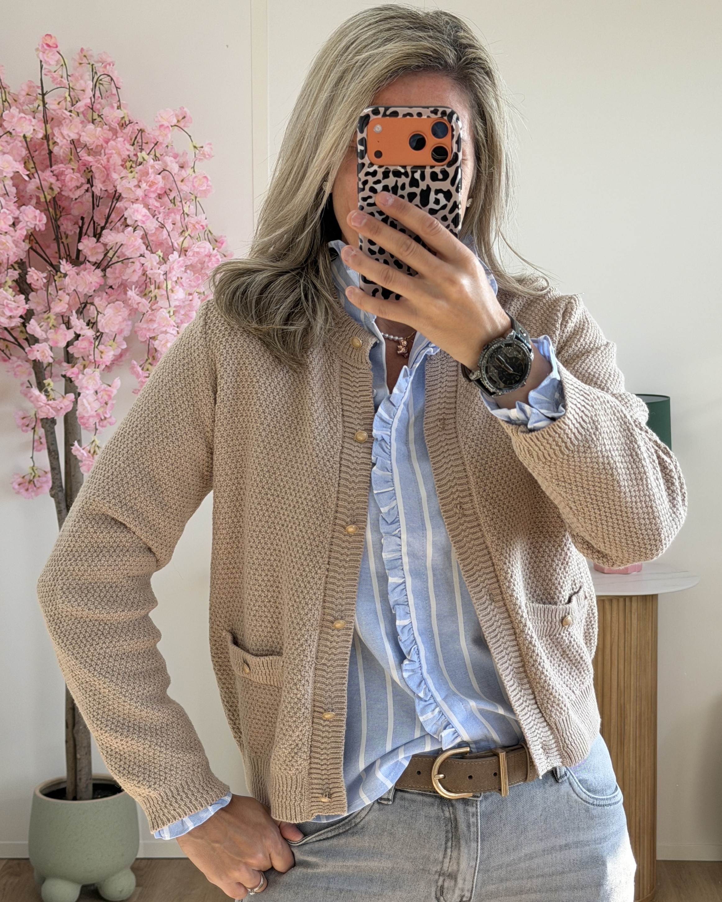 Gilet Heloise beige