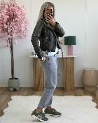 Perfecto kaki delavé