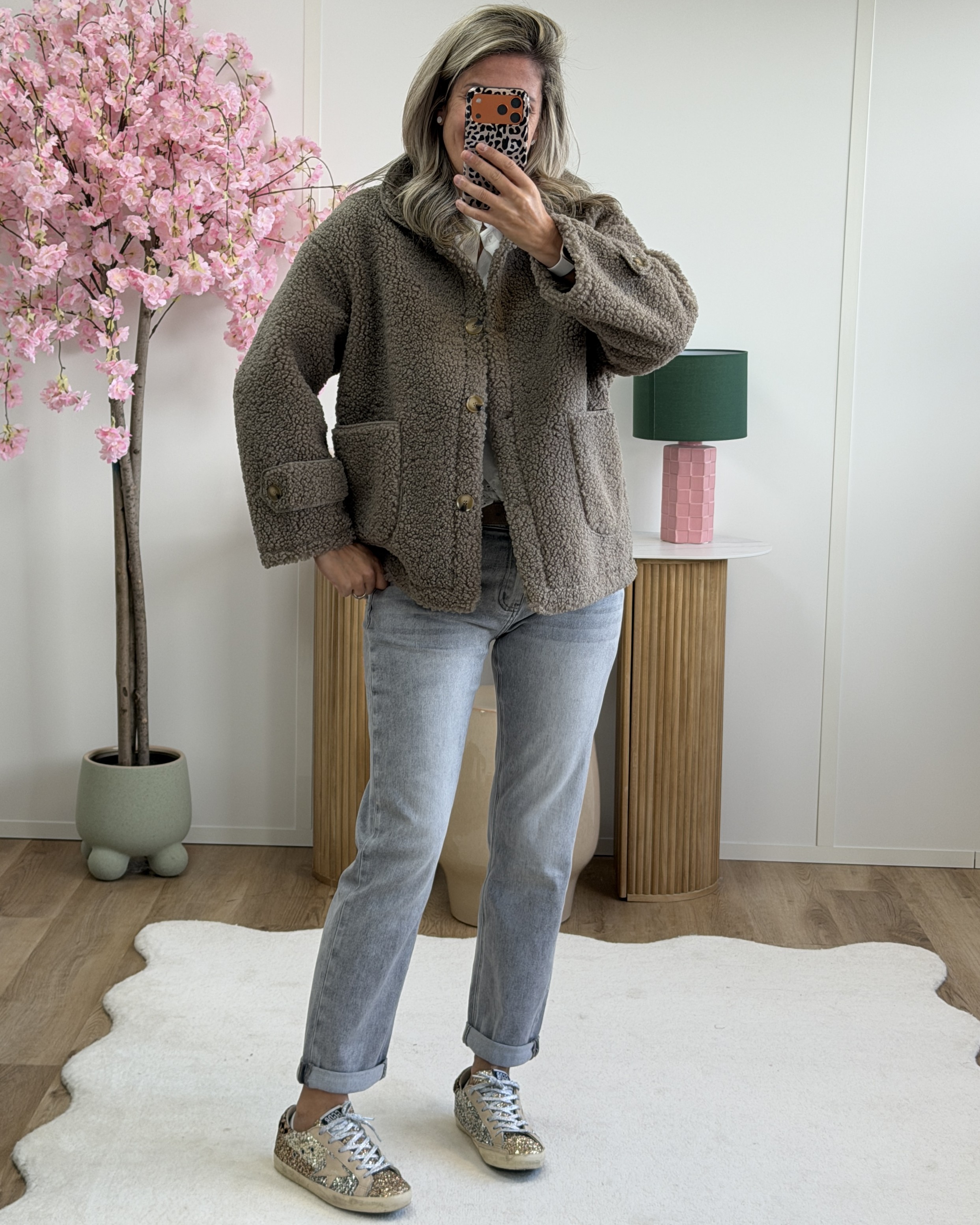 Manteau Roxane taupe