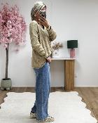 Pull Lurex or noir