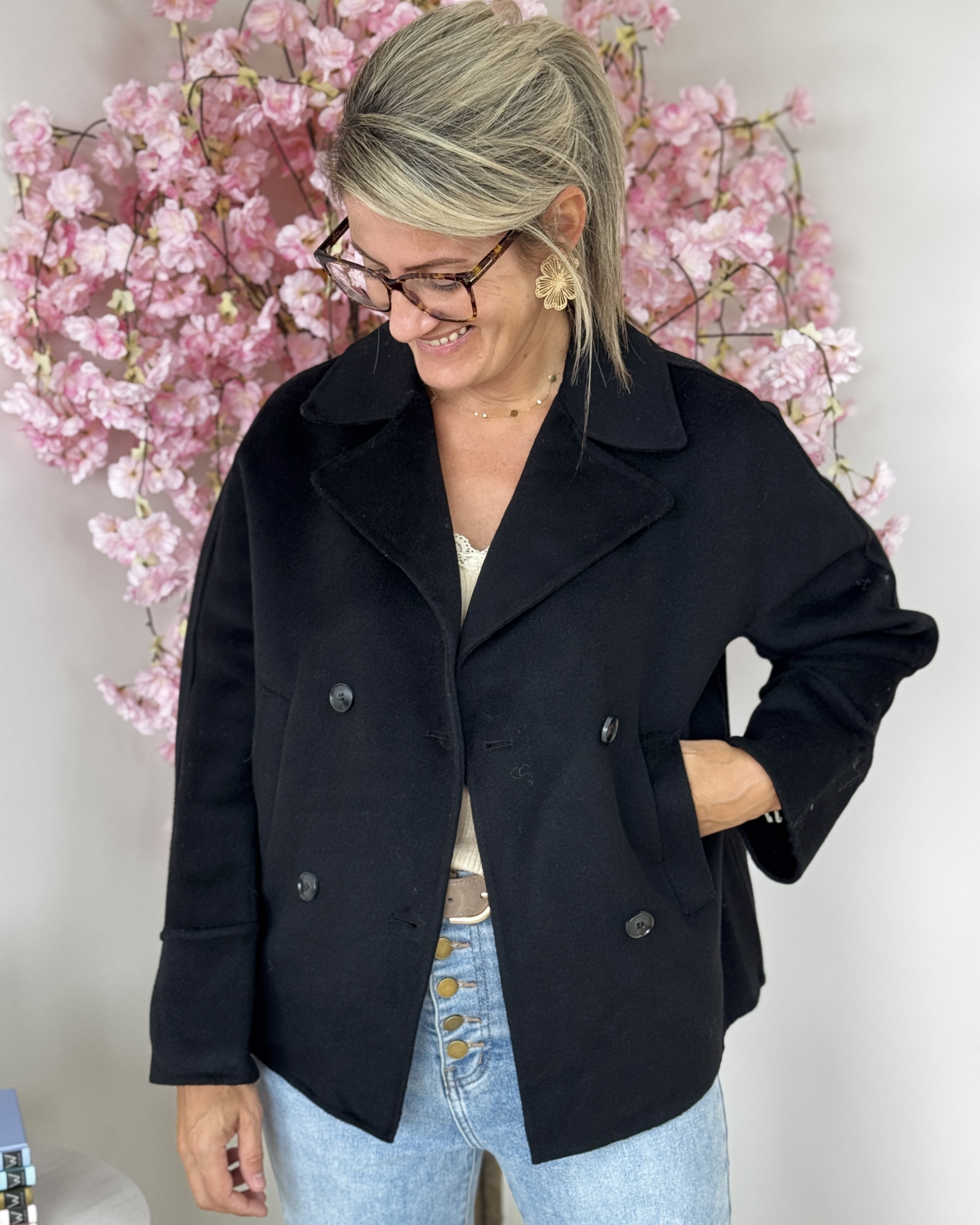 Manteau Douglas noir