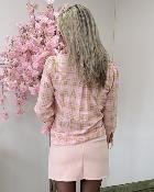 Jupe short Natanael rose