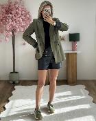 Blazer Morgane kaki