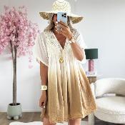 Robe Chloe beige