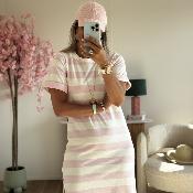 Robe mariniere rose