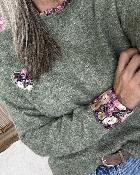 Pull Samia vert