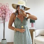 Robe Danielle kaki