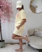 T shirt soleil rivieira jaune