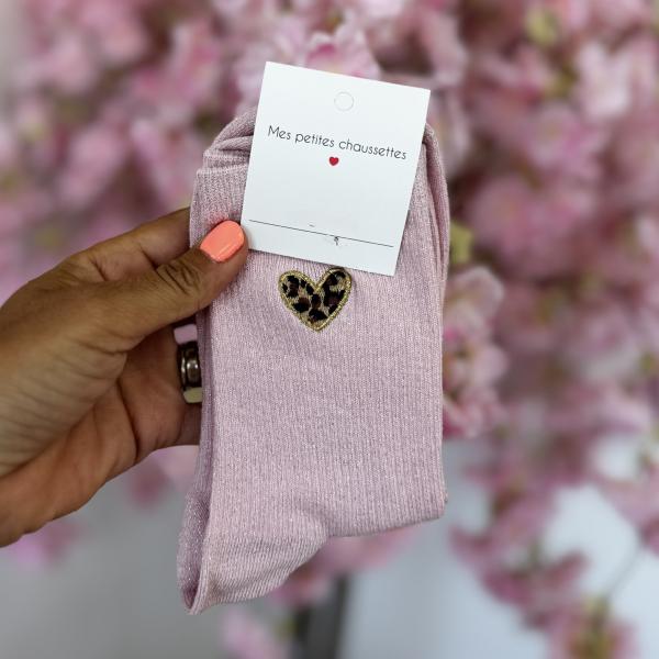 Chaussettes Robby rose