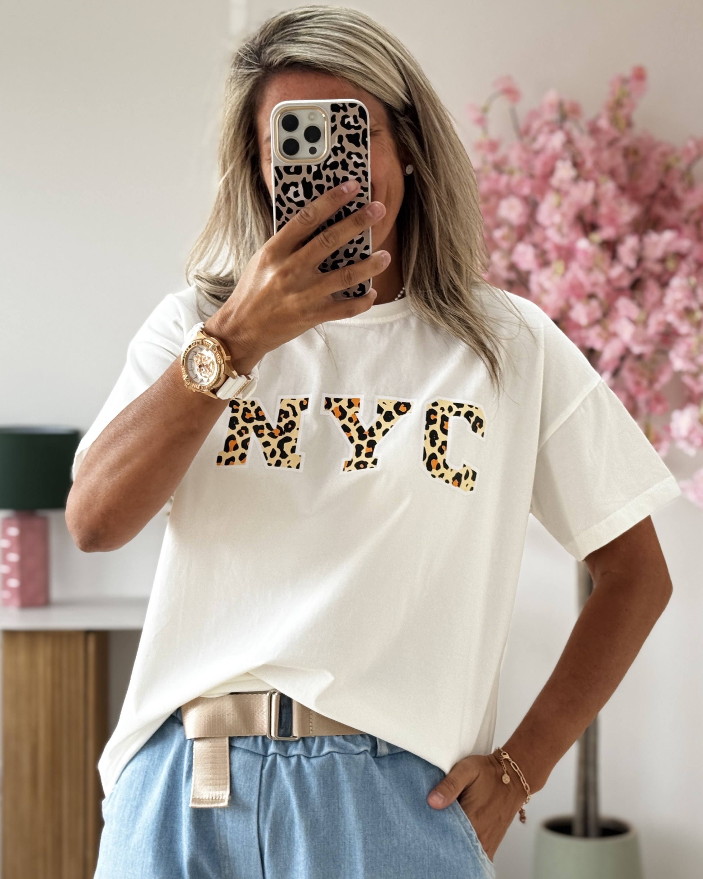 Tee shirt Karine blanc
